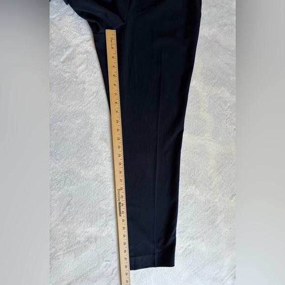 Michael Kors Classic Pants Size 8 Cropped Dark Blue - Picture 8 of 14